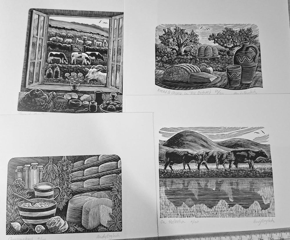 Special Offer: Set Of Four Large New Illustrations (see description)