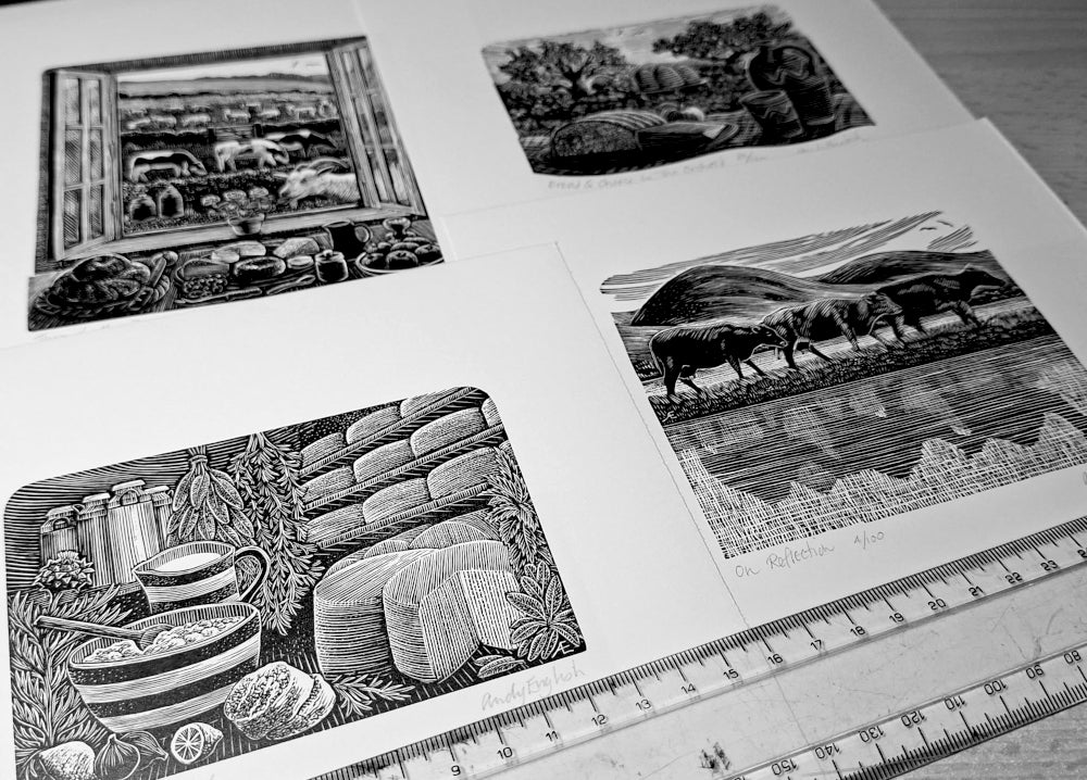 Special Offer: Set Of Four Large New Illustrations (see description)